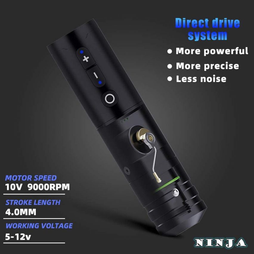 Tattoo Kit | Ambition Ninja Wireless Tattoo Machine Kit Be the first to review this product