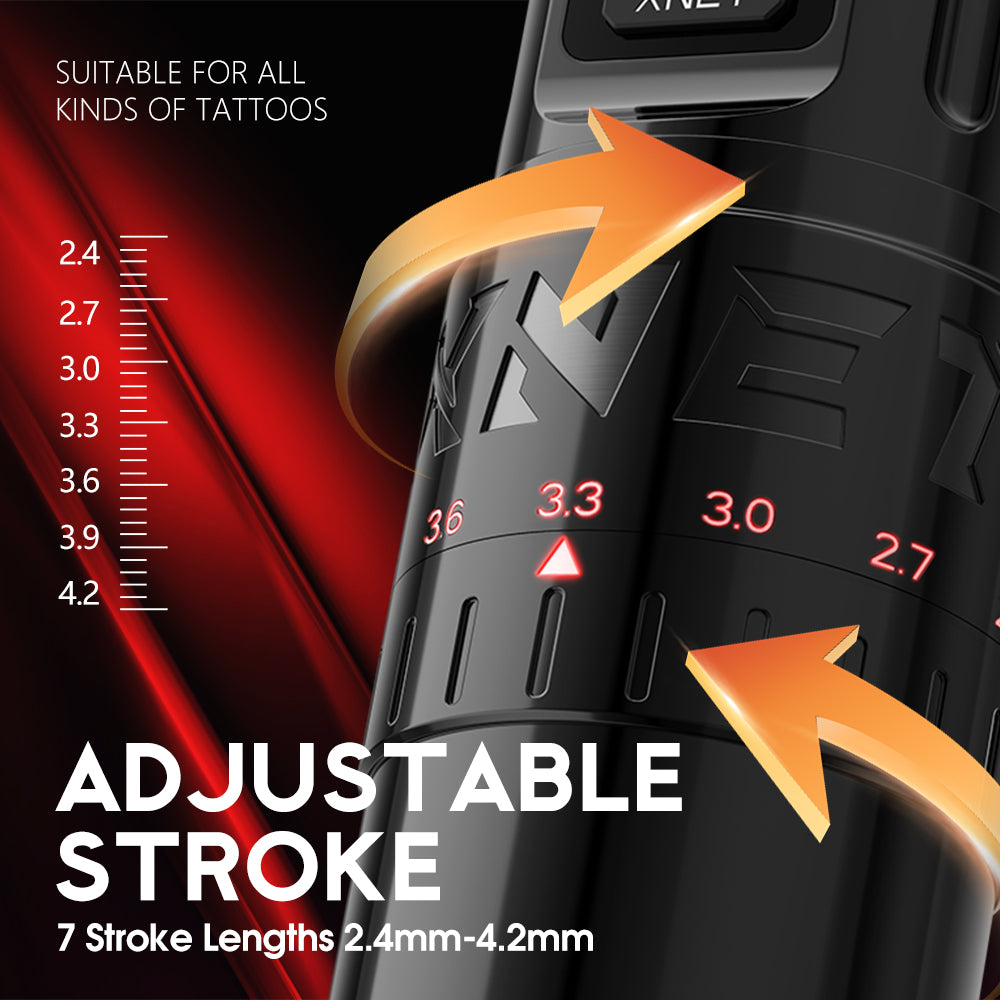 XNET Vipera Adjustable Wireless Tattoo Machine