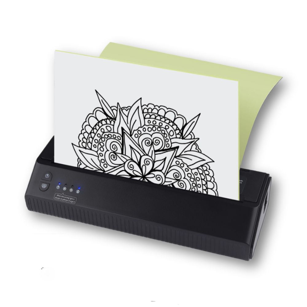 A4 Thermal Printer Mini Tattoo Printer Transfer Template Machine