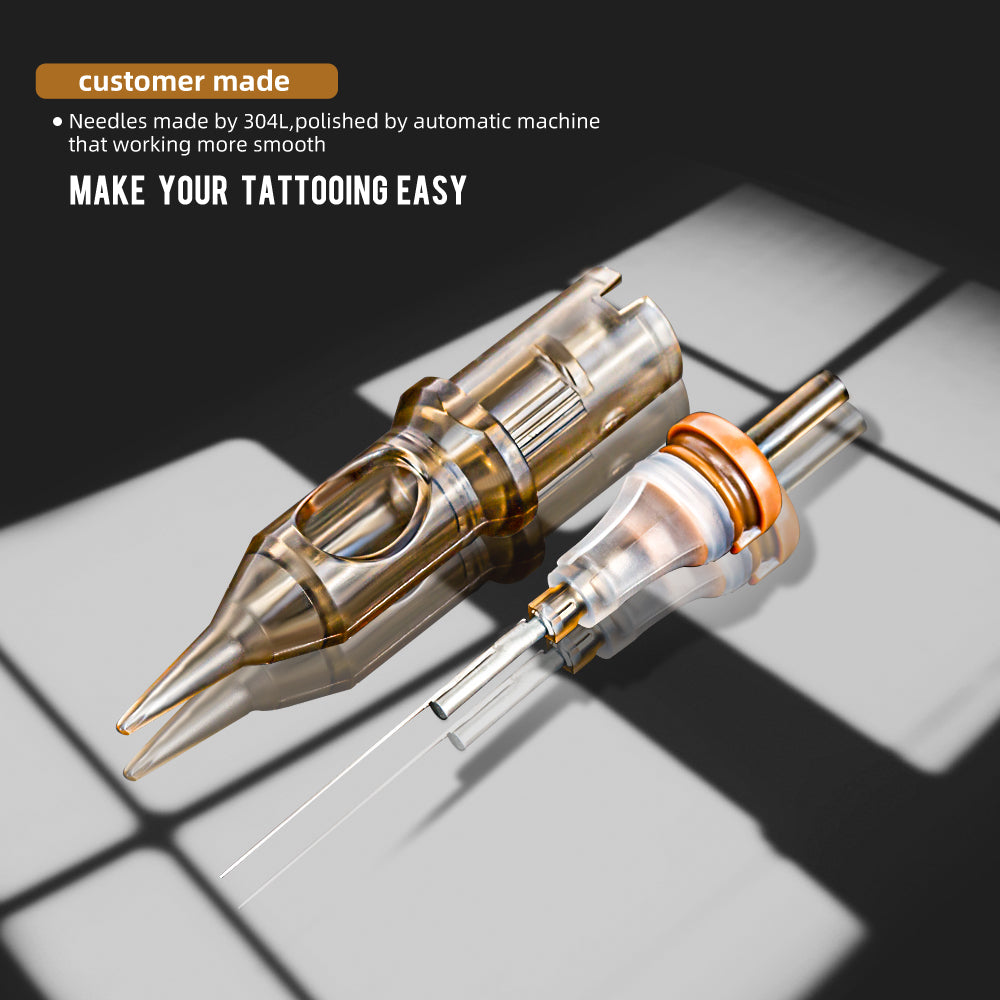 Ambition Premium Disposable Tattoo Needles Cartridges Round Liner 20Pcs