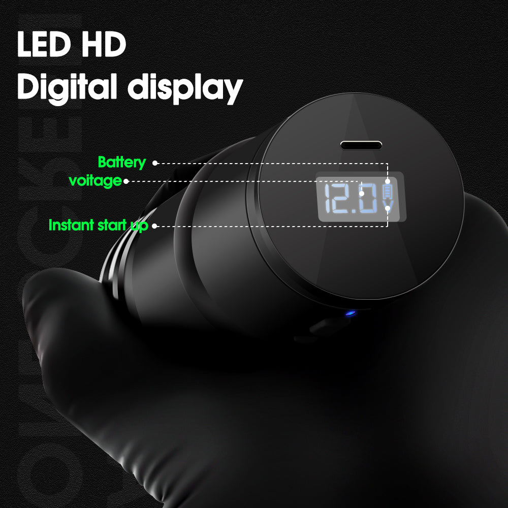 Ambition Flash Pro Wireless Tattoo Pen machine Grip Size 34mm