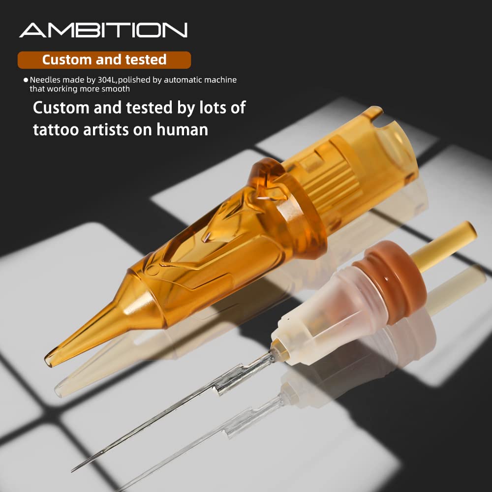 Ambition Glory Tattoo Cartridges Needle RL/RM/RS/M1 20Pcs