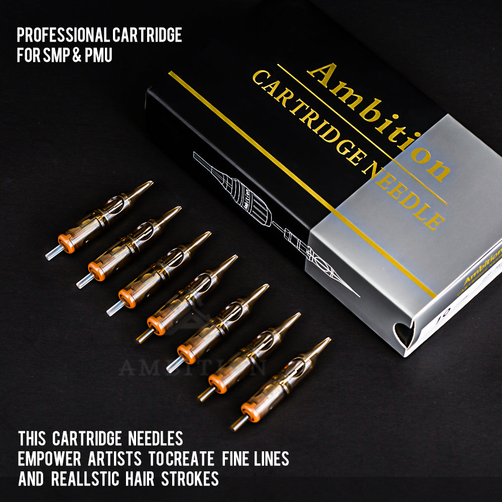 Ambition Premium Disposable Tattoo Needles Cartridges Round Liner 20Pcs