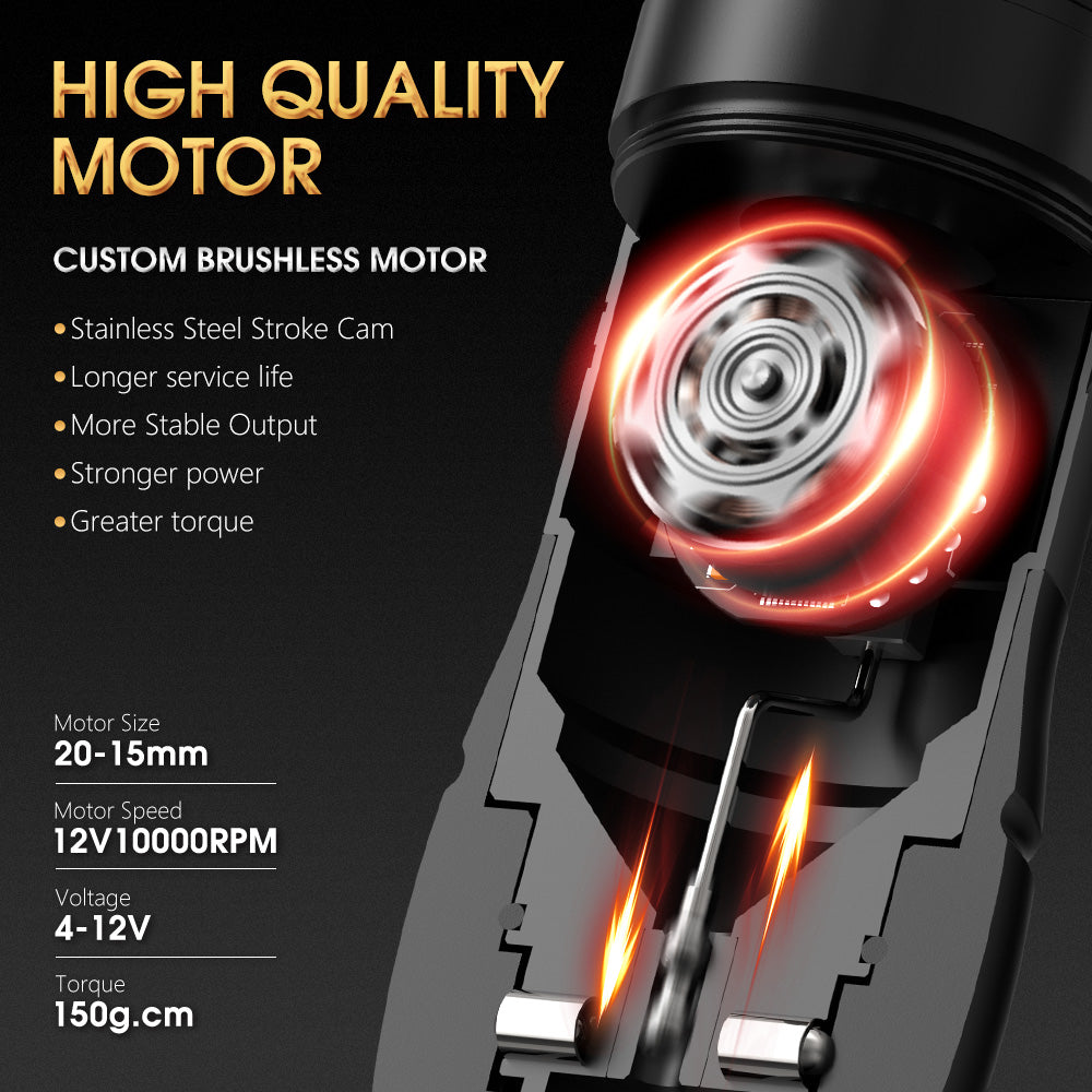 Ambition Vibe Max Wireless Tattoo Machine Kit With Ink