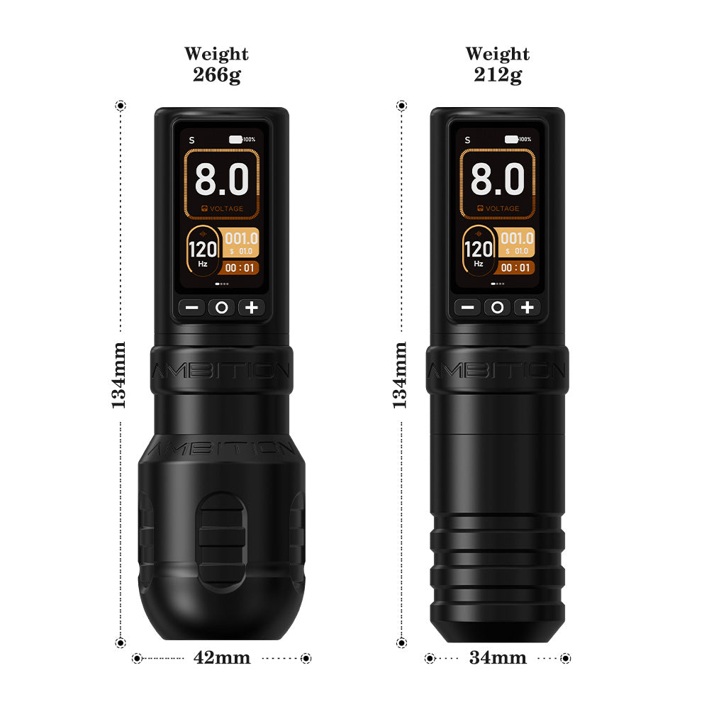 Ambition Torden Max Wireless Tattoo Machine 4.0+3.5mm
