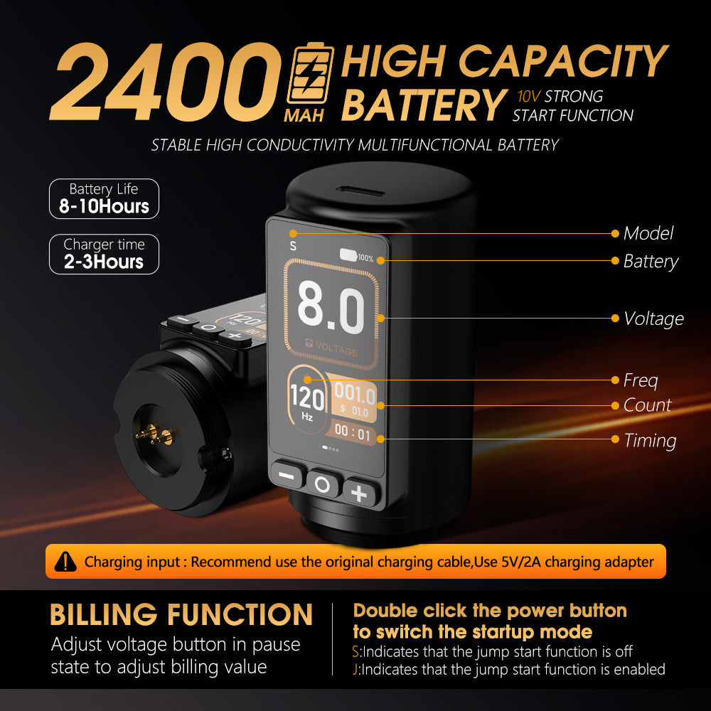 Ambition Battery For Wireless Tattoo Machine