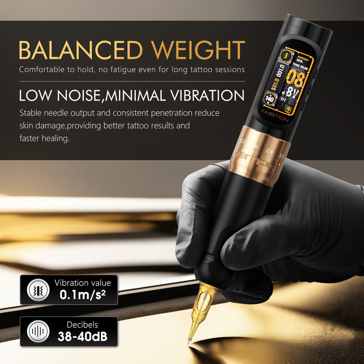 Ambition Sally 270S Wireless Tattoo & PMU Machine