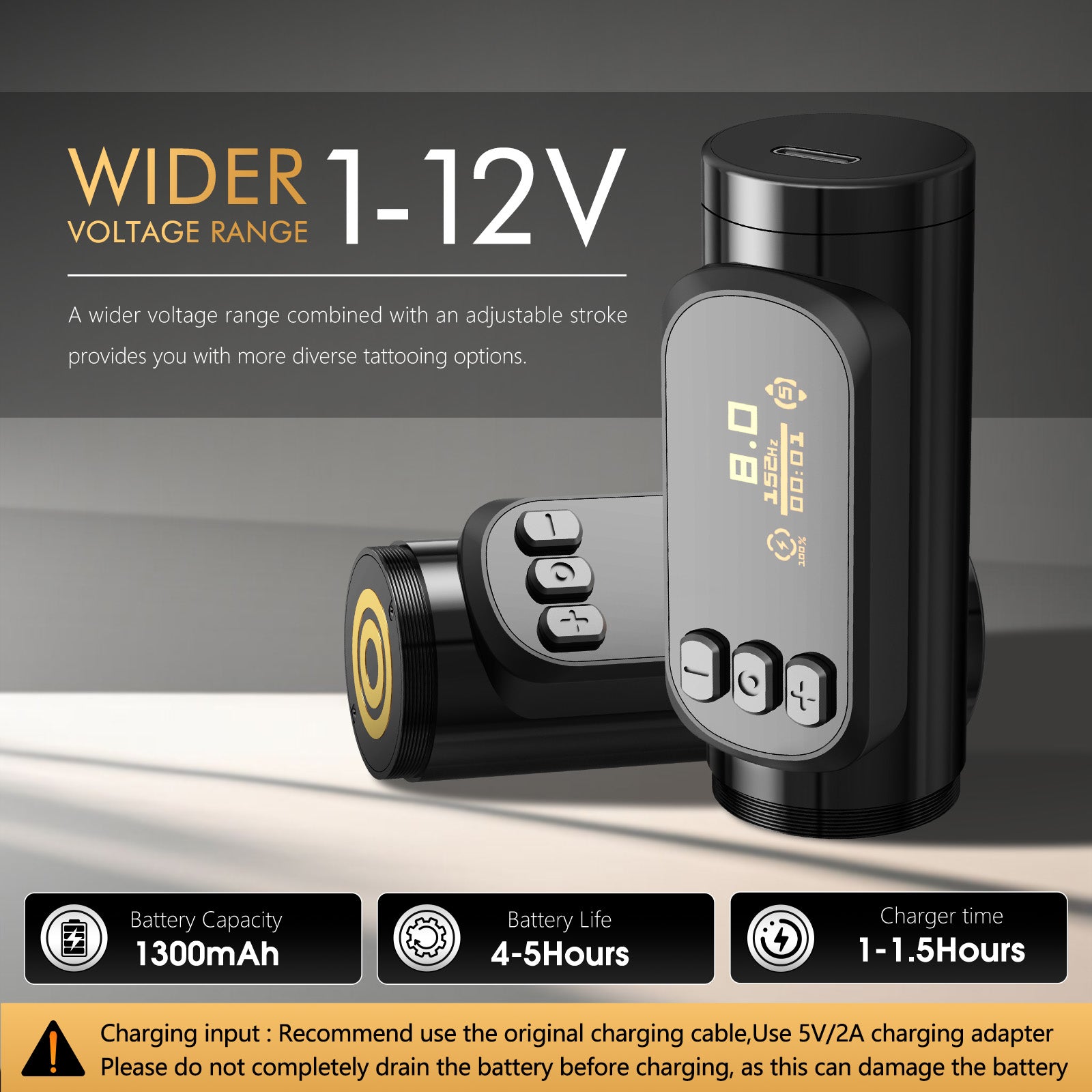Ambition Sally 270 Wireless Tattoo Machine & SMP Machine