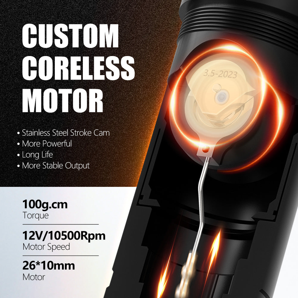 Ambition Ninja Max Wireless Tattoo Machine 4.0+3.5mm