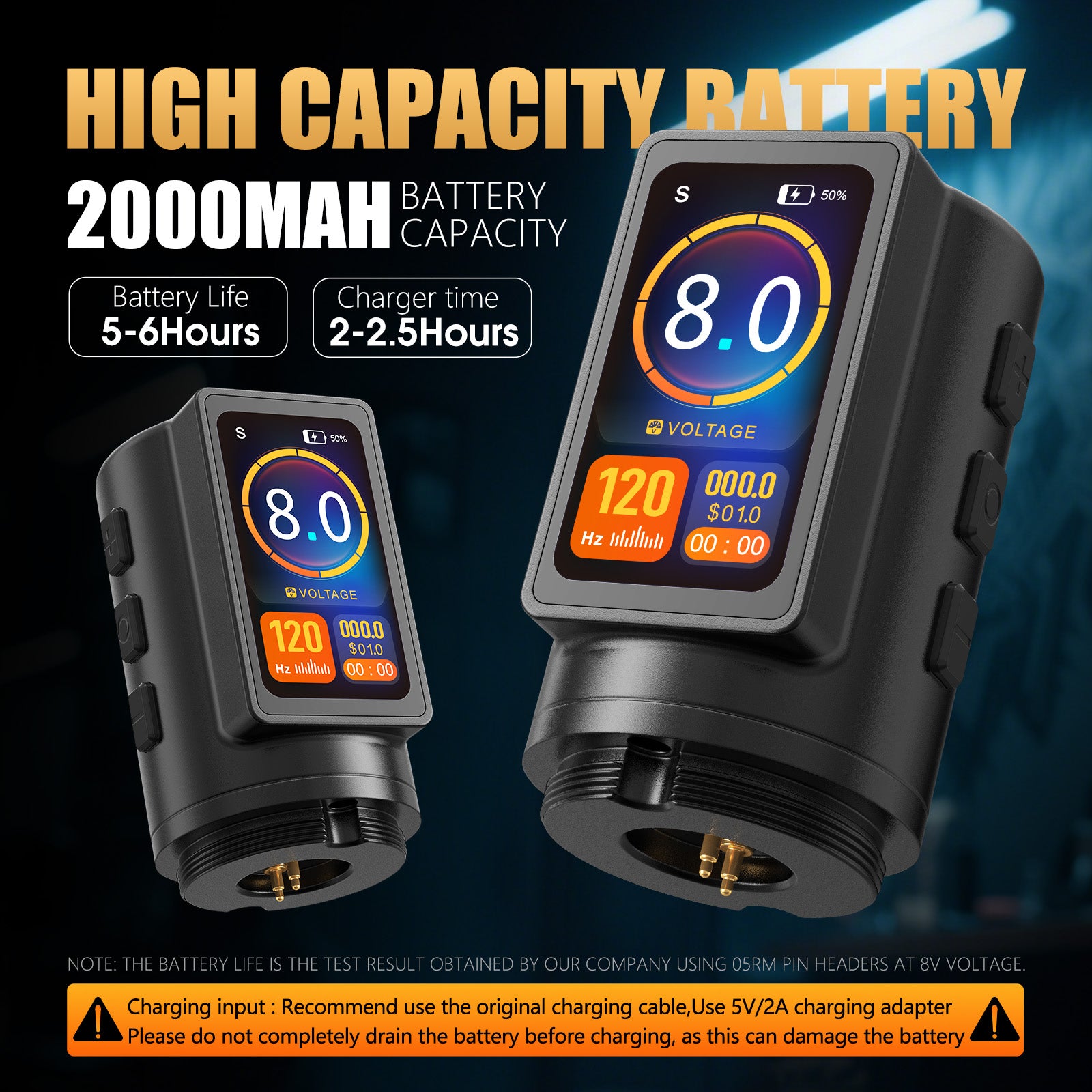 Ambition Ninja Pro+ Wireless Tattoo Machine Billing Battery Professional Rotary Pen Strong Coreless Motor 2000mAh for Artister