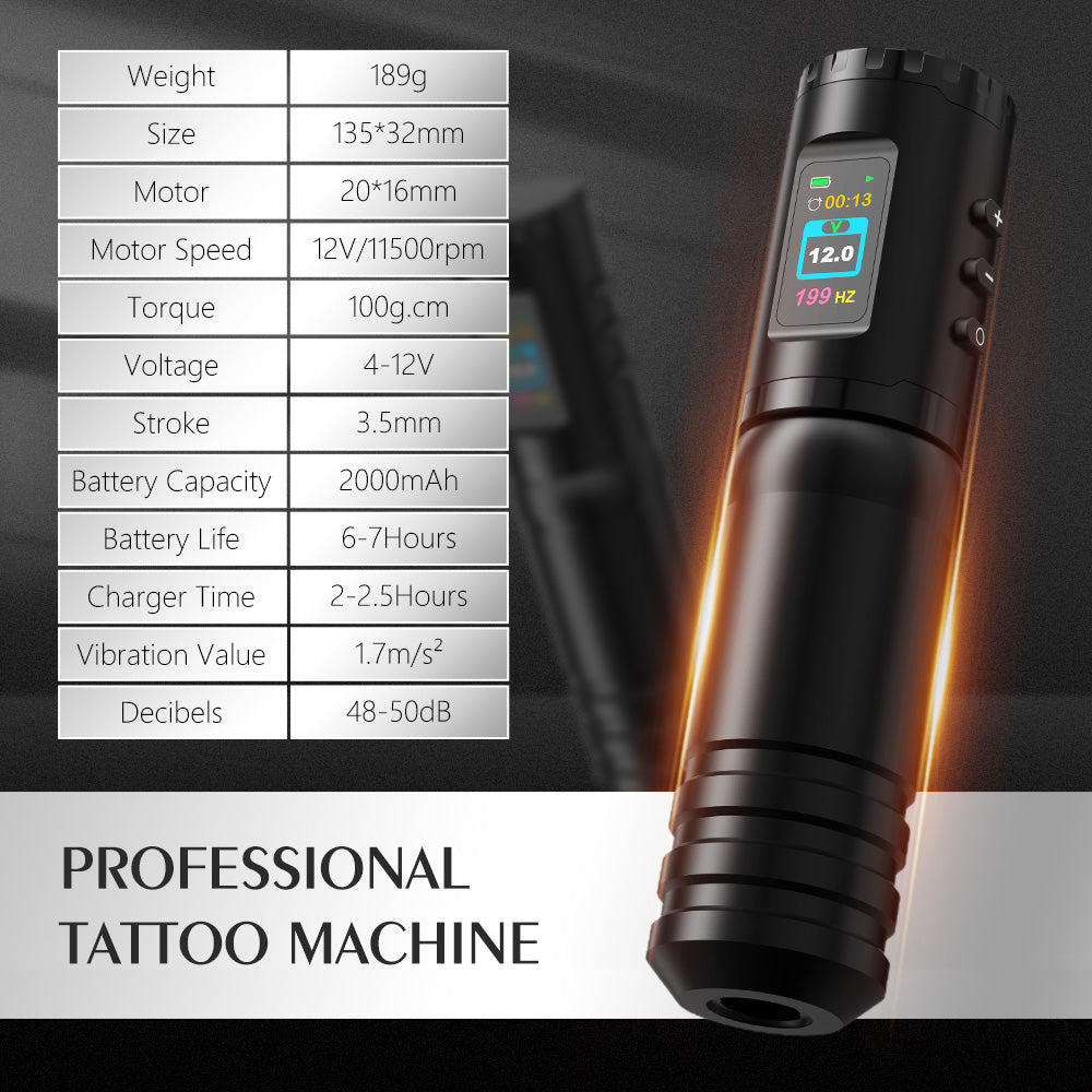 Ambition Flash Wireless Tattoo Machine