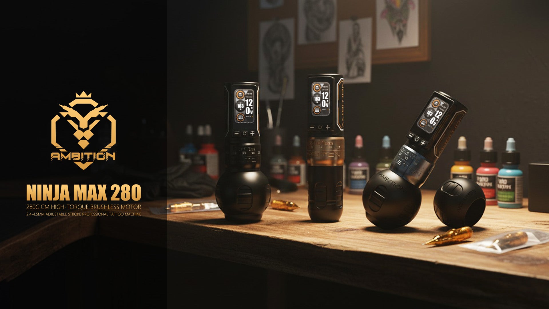 Tattoo Machine - Ambition® Official Store | Wireless Pen & Supplies