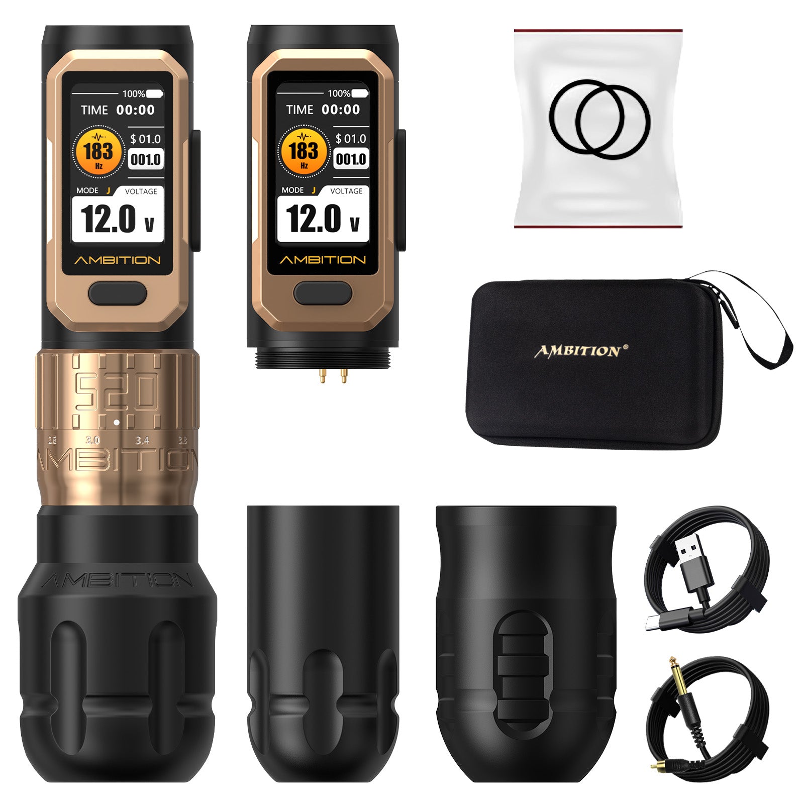 Ambition Soldier Pro 520 Wireless Tattoo Machine