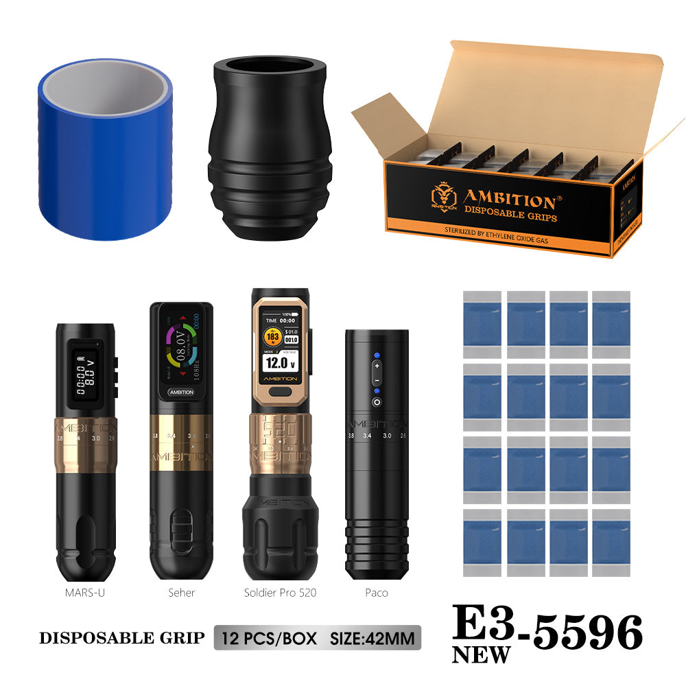 Ambition P2 Disposable Rubber Tattoo Grip