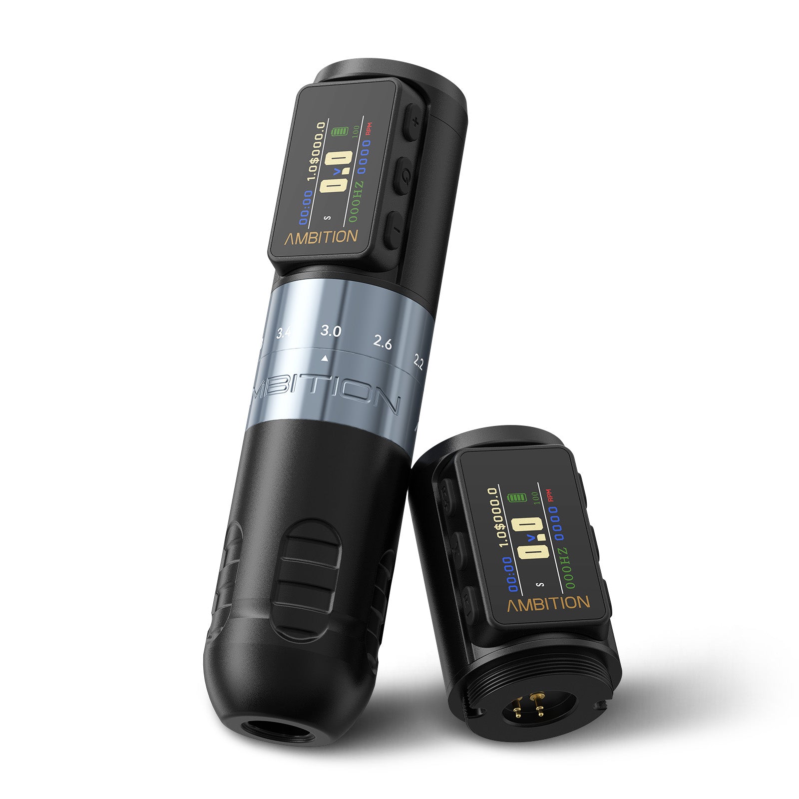 Ambition Paco 2025 Adjustable Stroke Wireless Tattoo Machine 2.2mm-4.2