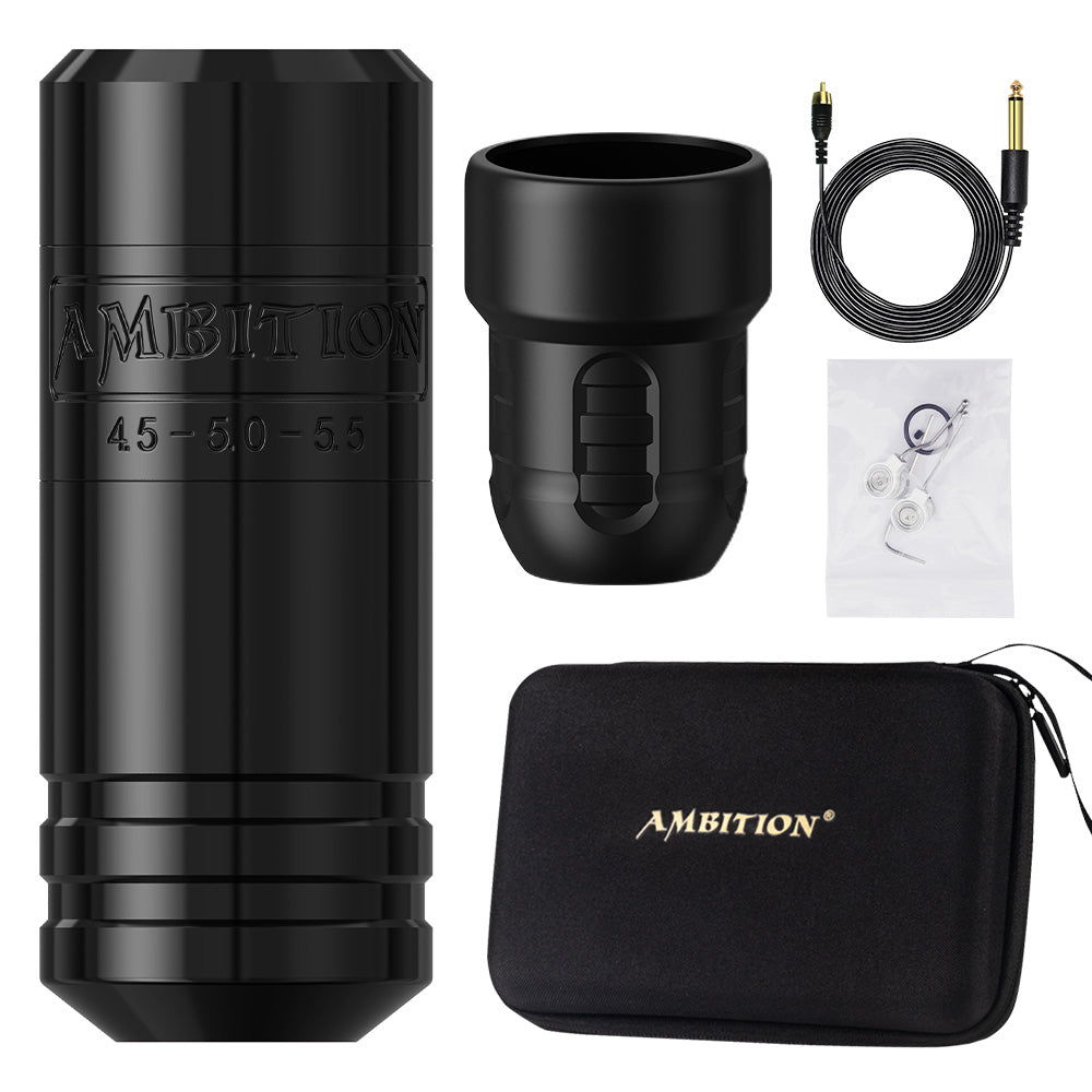 Ambition Torped 36 Stroke 4.5-5.0-5.5mm Powerful Brushless Motor Rotary Tattoo Pen