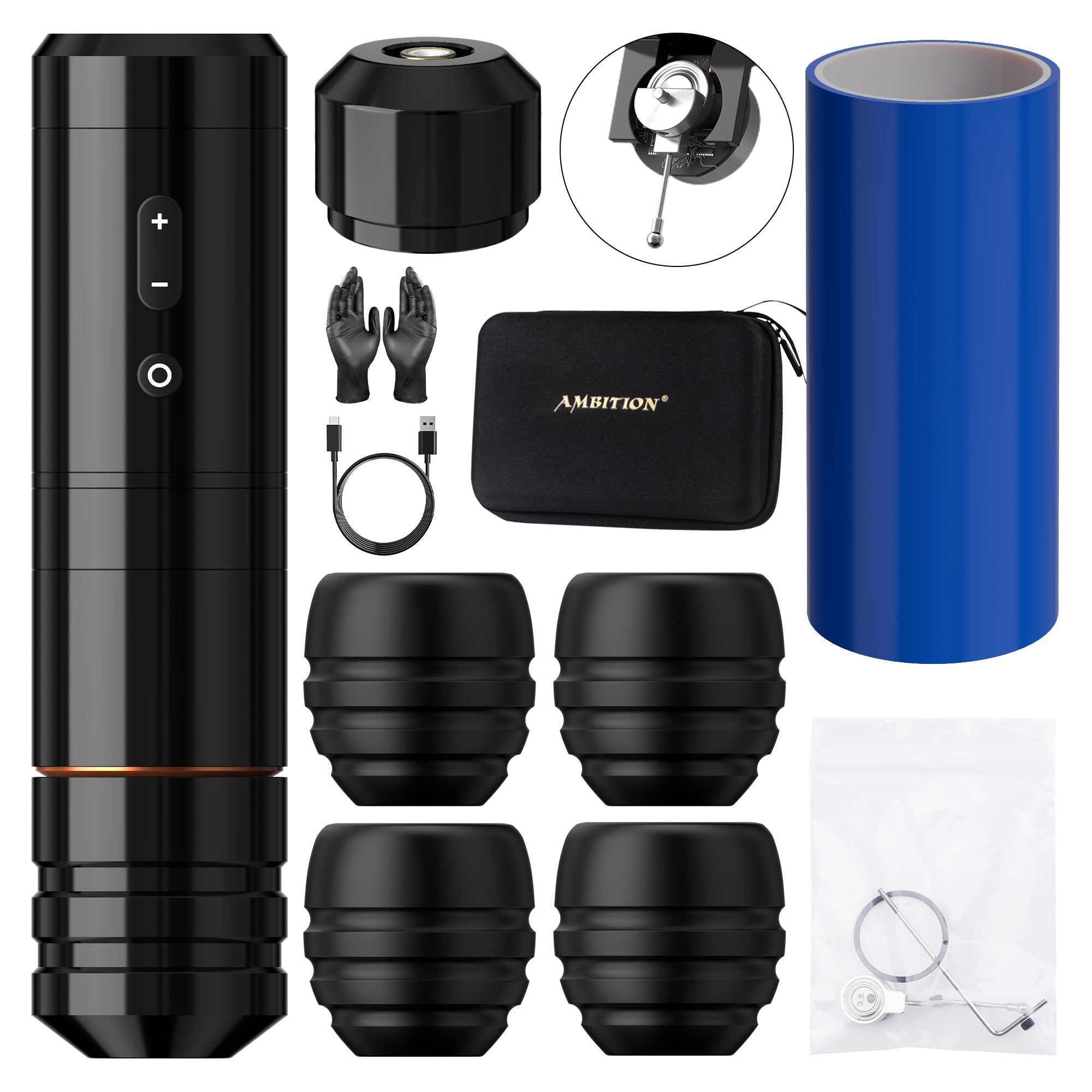 Ambition Ninja Nova 2024 Unlimited Wireless Tattoo Pen