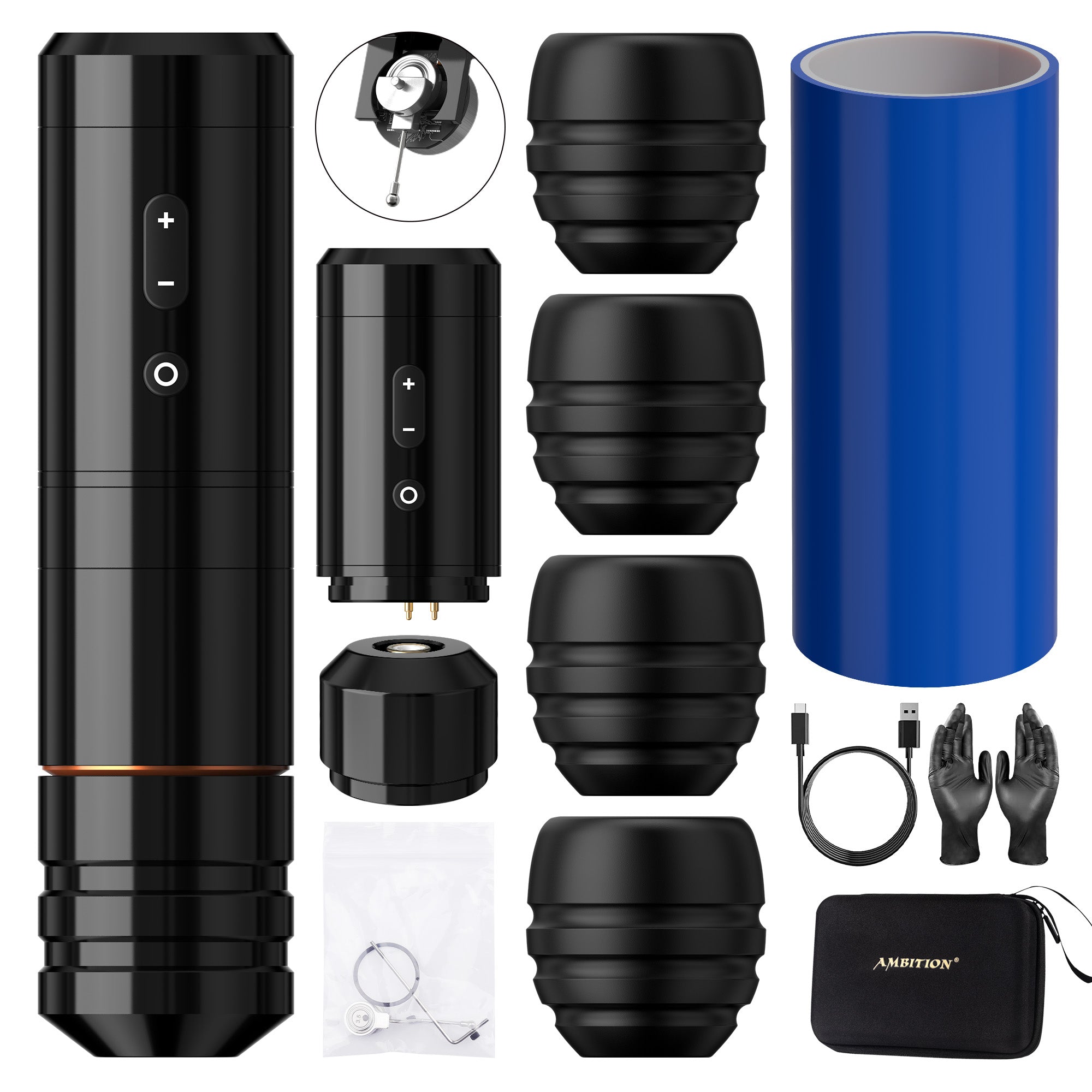 Ambition Ninja Nova 2024 Unlimited Wireless Tattoo Pen