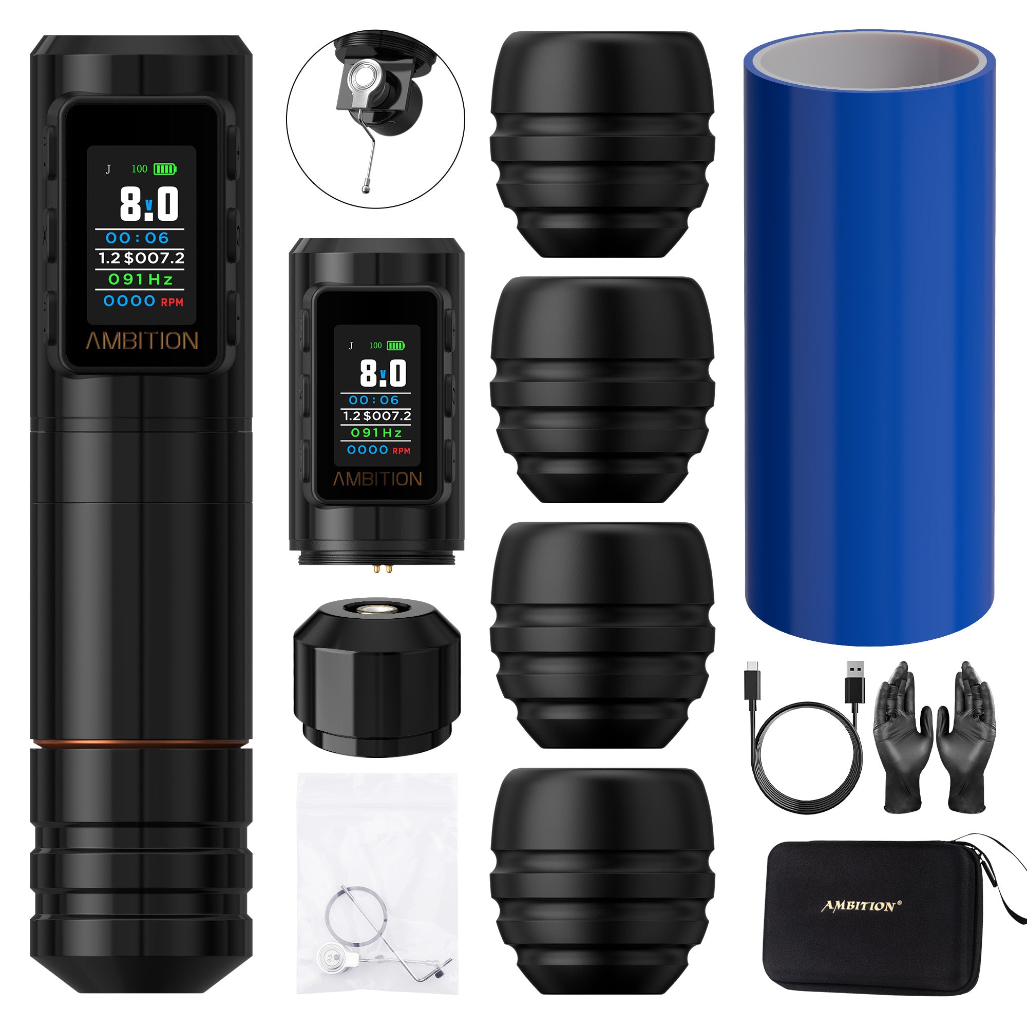 Ambition Ninja Nova 2024 Unlimited Wireless Tattoo Pen