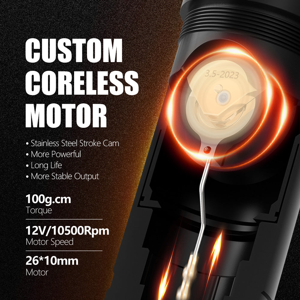 Ambition Ninja Max+ Wireless Tattoo Machine