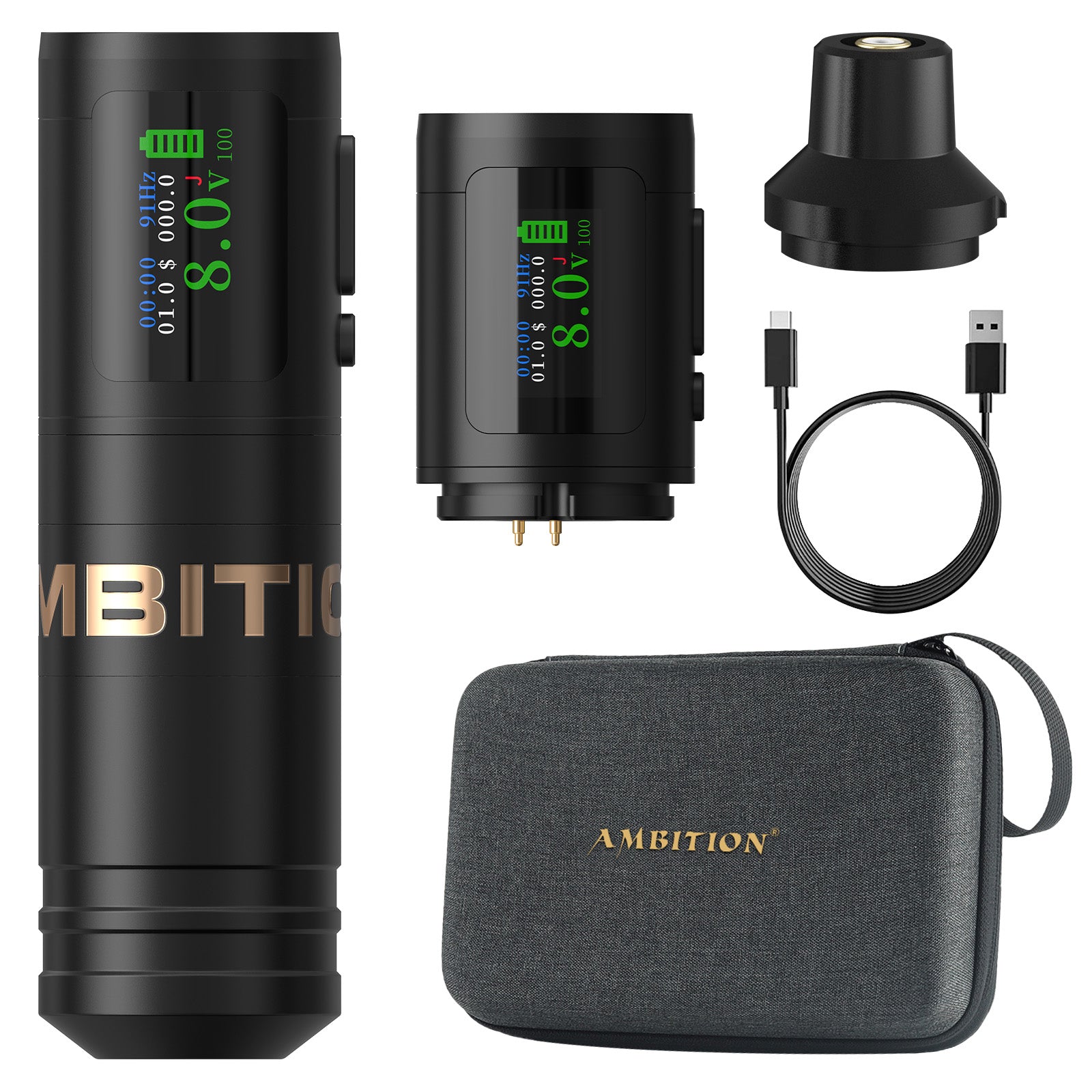 Ambition Ninja Ultra 2026 Wireless Tattoo Machine
