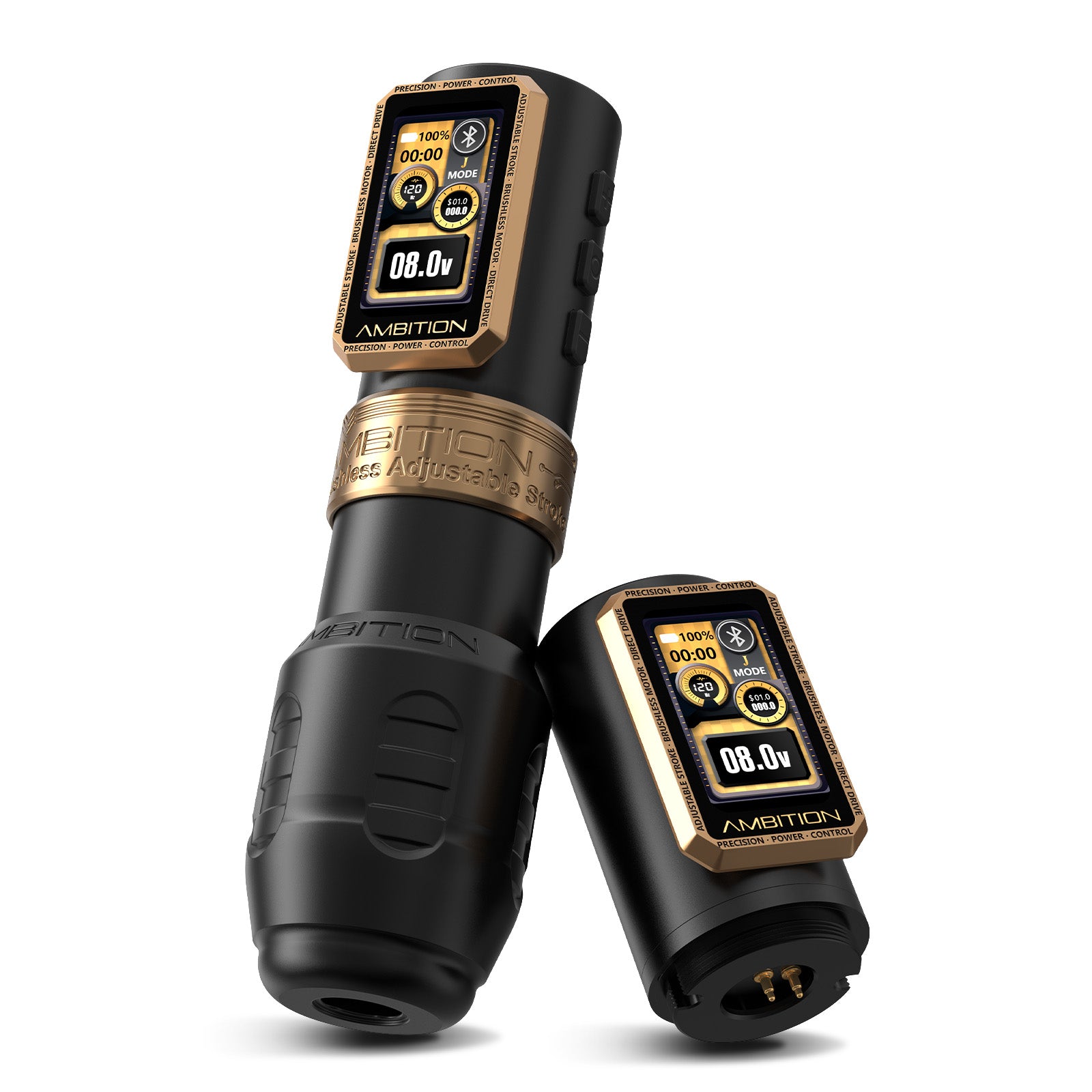 Ambition Epoch Max | 1.0-5.0mm Adjustable Stroke Wireless Tattoo Pen