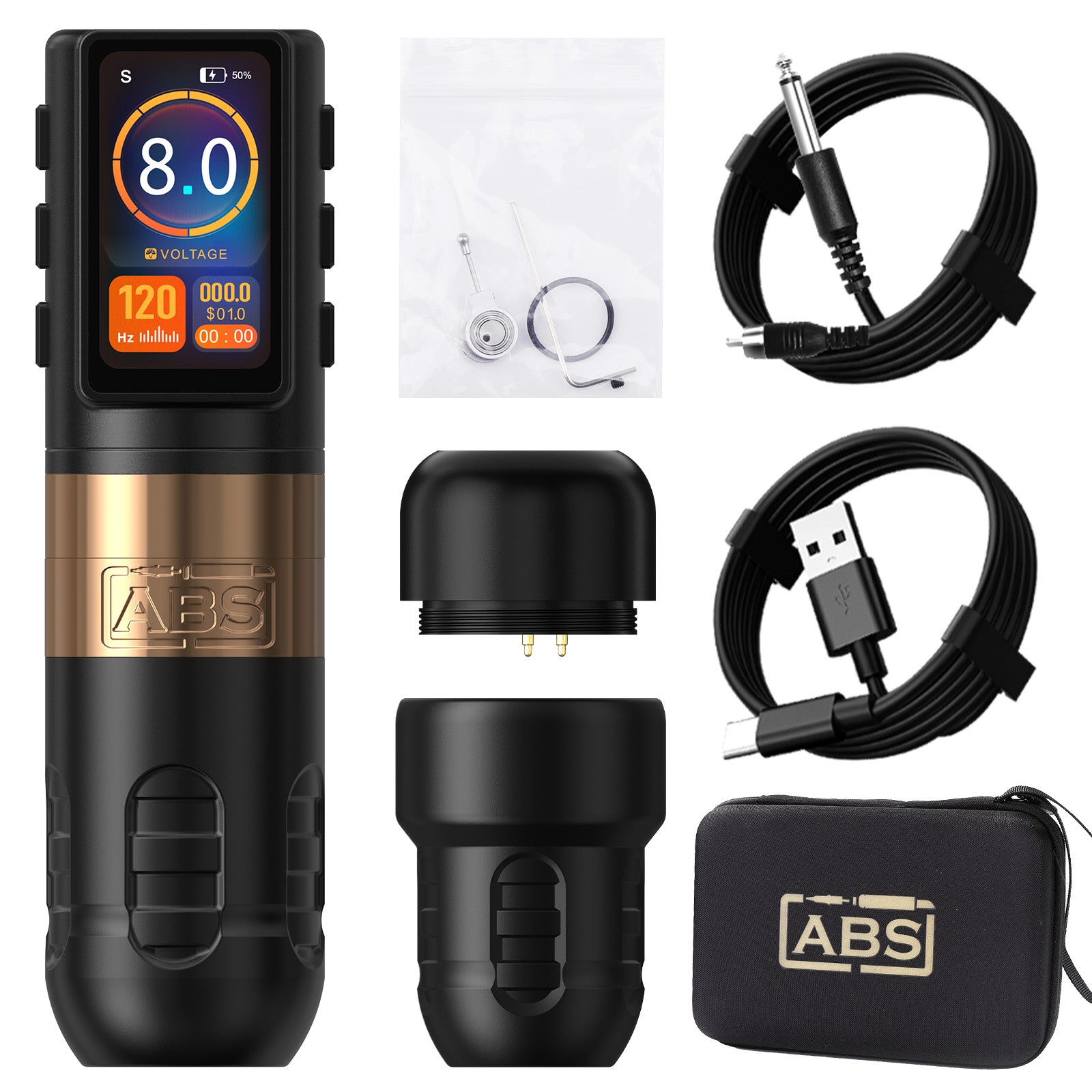 Ambition ABS Zetton Wireless Rotary Tattoo Machine