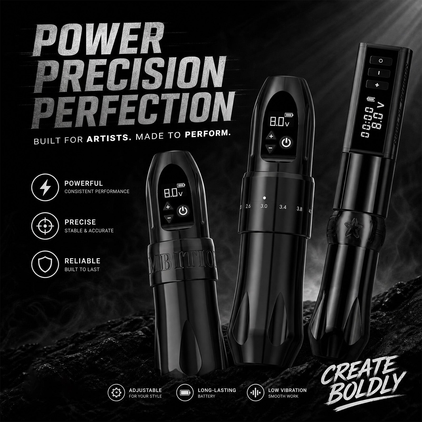 Ambition Troll Wireless Tattoo Machine