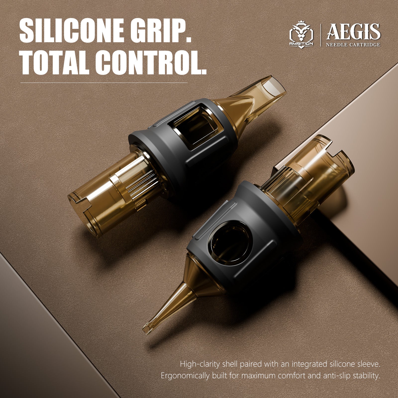 Ambition AEGIS Tattoo Cartridges Needles - Finger-Control Cartridge