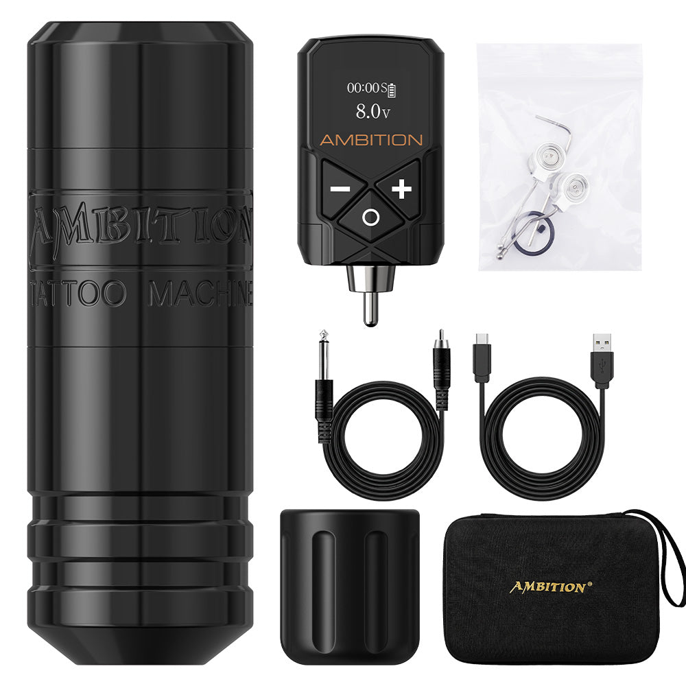 Ambition Torped Wireless Tattoo Machine Kit
