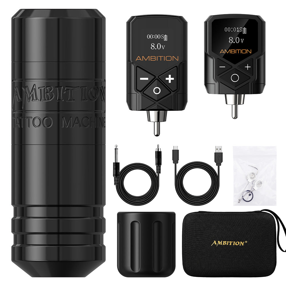 Ambition Torped Wireless Tattoo Machine Kit