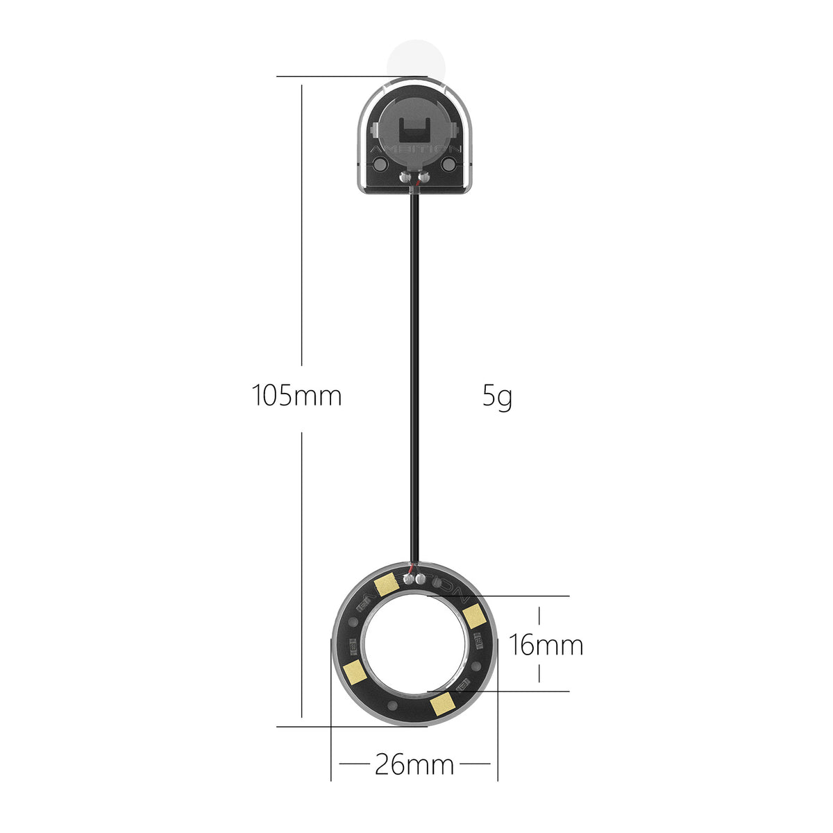 Ambition Tattoo Grip Lights for Tattoo Machine For Tattoo Artists