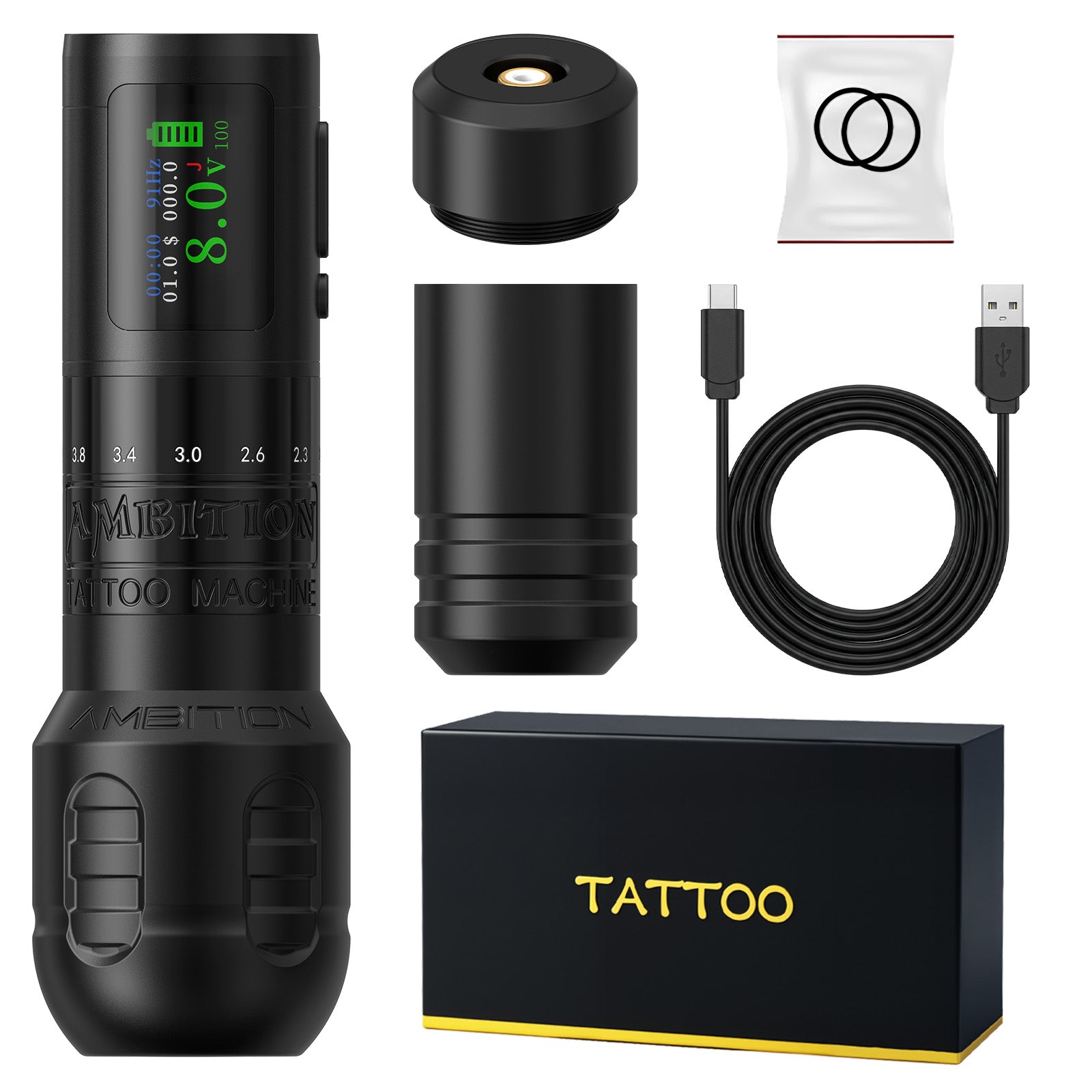 Ambition C1 Plus Wireless Tattoo Machine