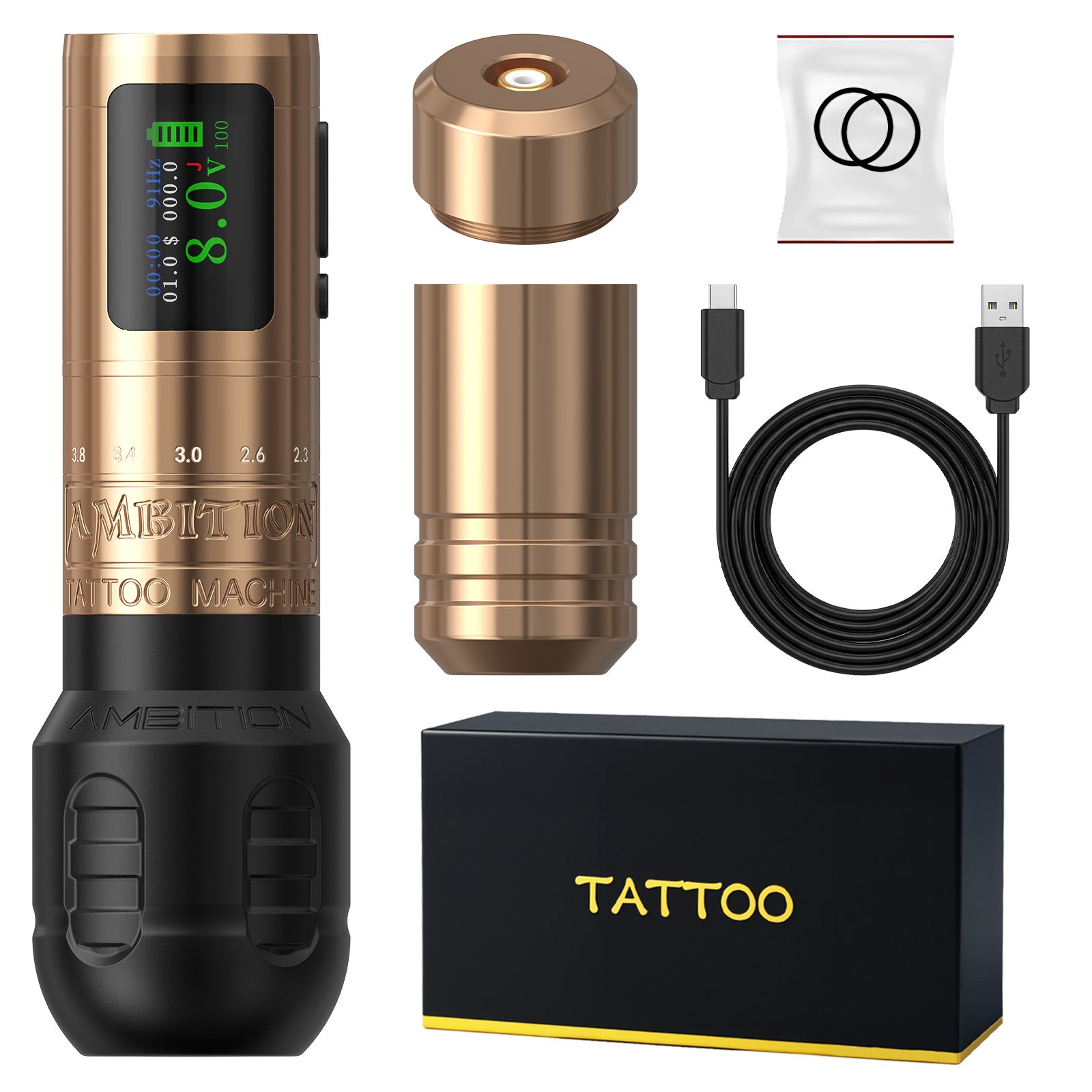 Ambition C1 Plus Wireless Tattoo Machine