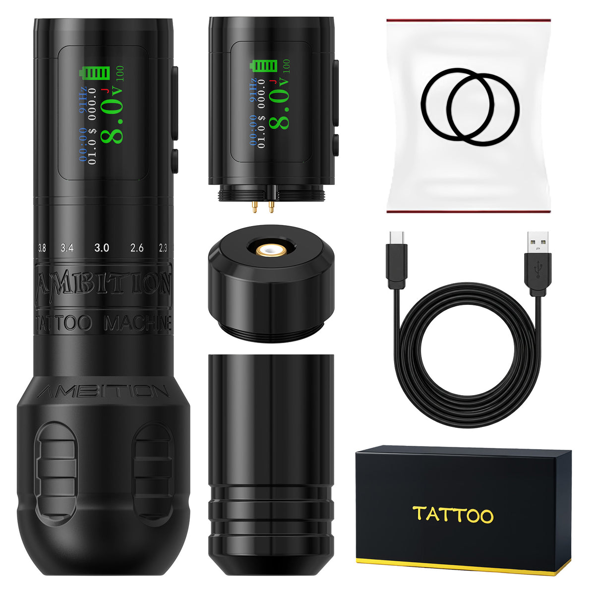 Ambition C1 Plus Wireless Tattoo Machine