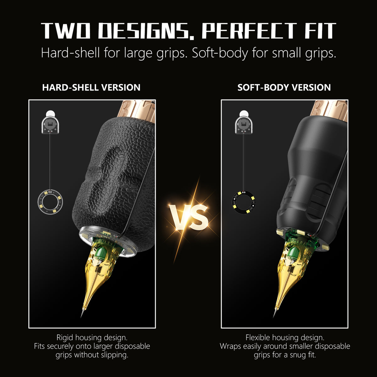 Ambition Tattoo Grip Lights for Tattoo Machine For Tattoo Artists