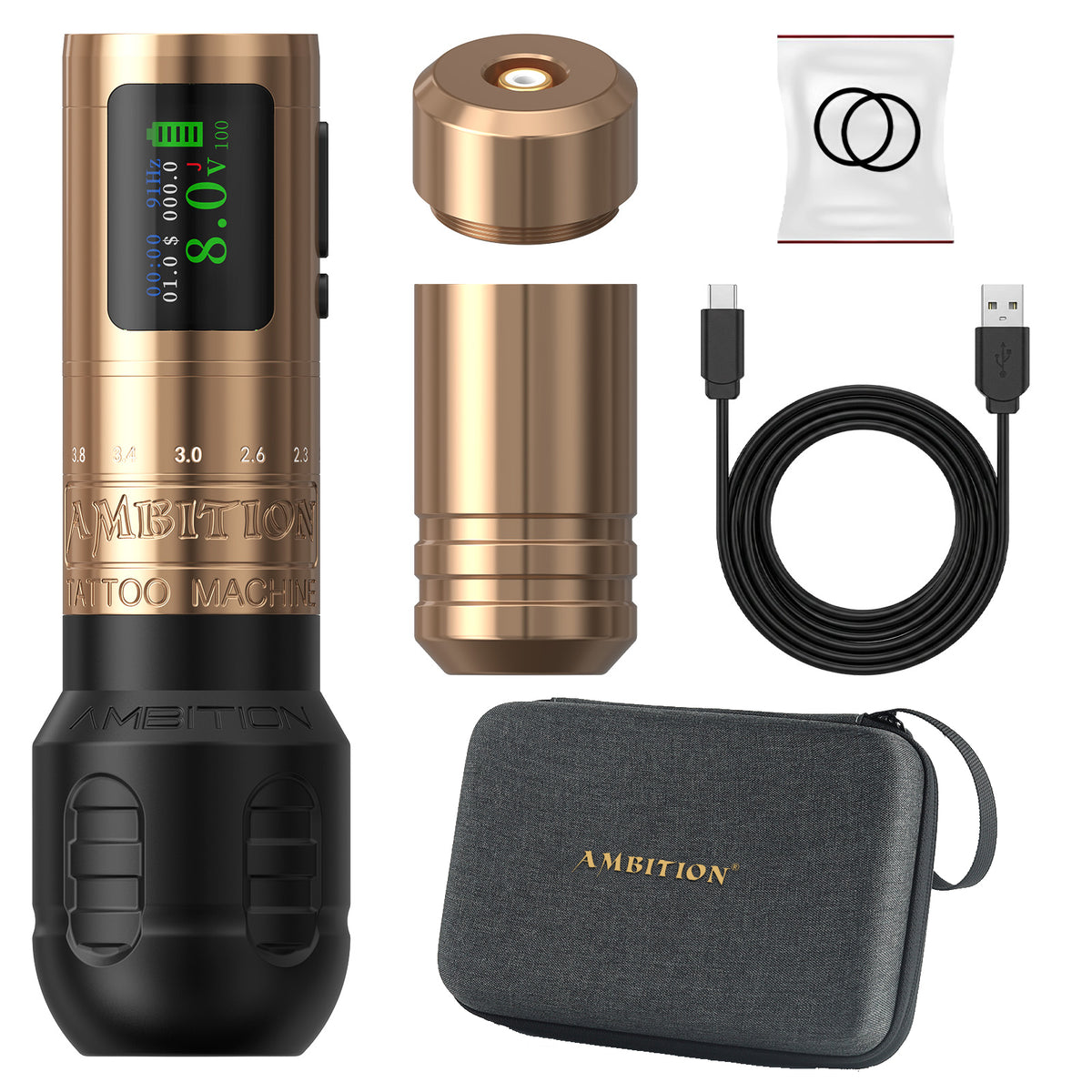 Ambition C1 Plus Wireless Tattoo Machine