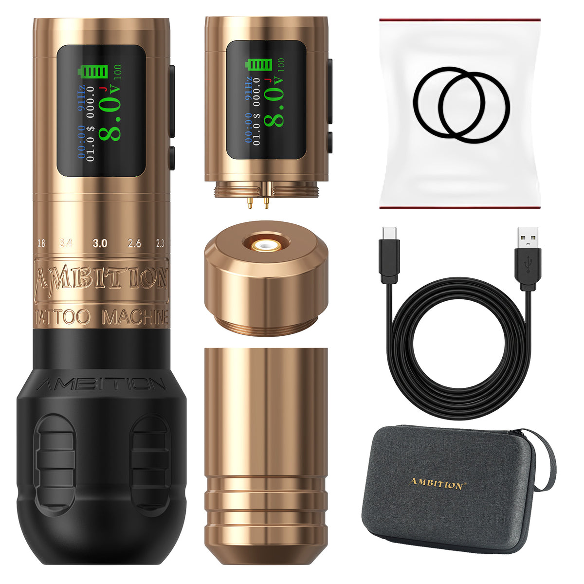Ambition C1 Plus Wireless Tattoo Machine