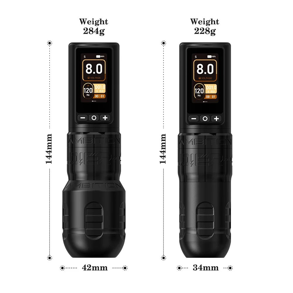 Ambition Soldier270 Wireless Tattoo Machine Kit