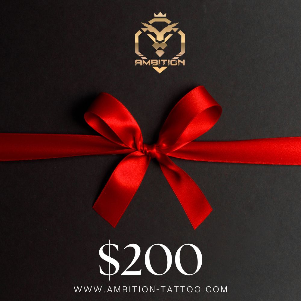 Ambition Tattoo Gift Card