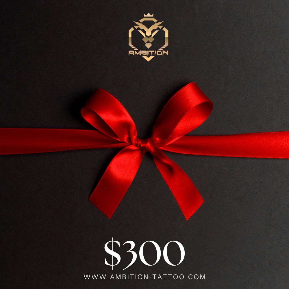 Ambition Tattoo Gift Card