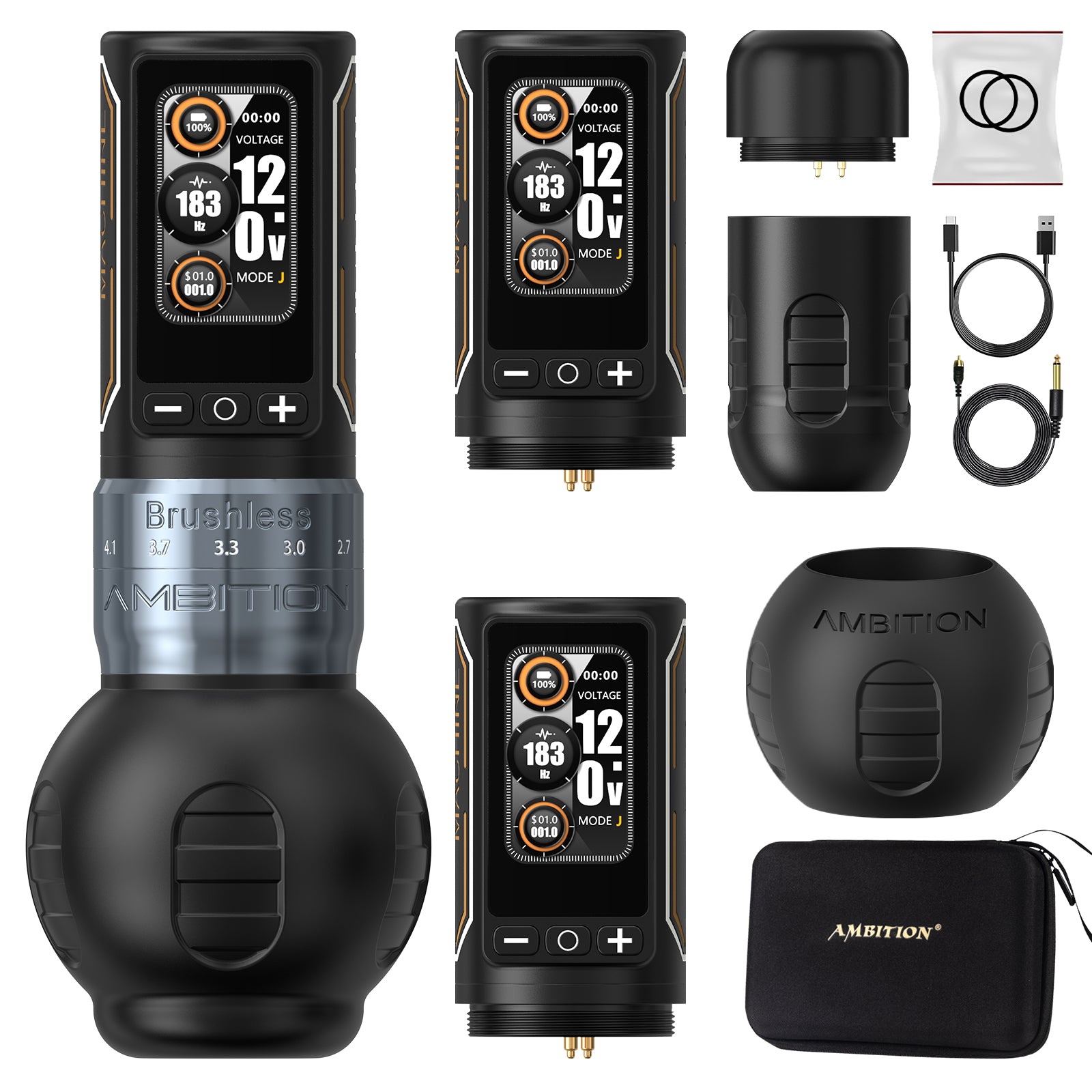 Ambition Ninja Max 280 Wireless Tattoo Machine