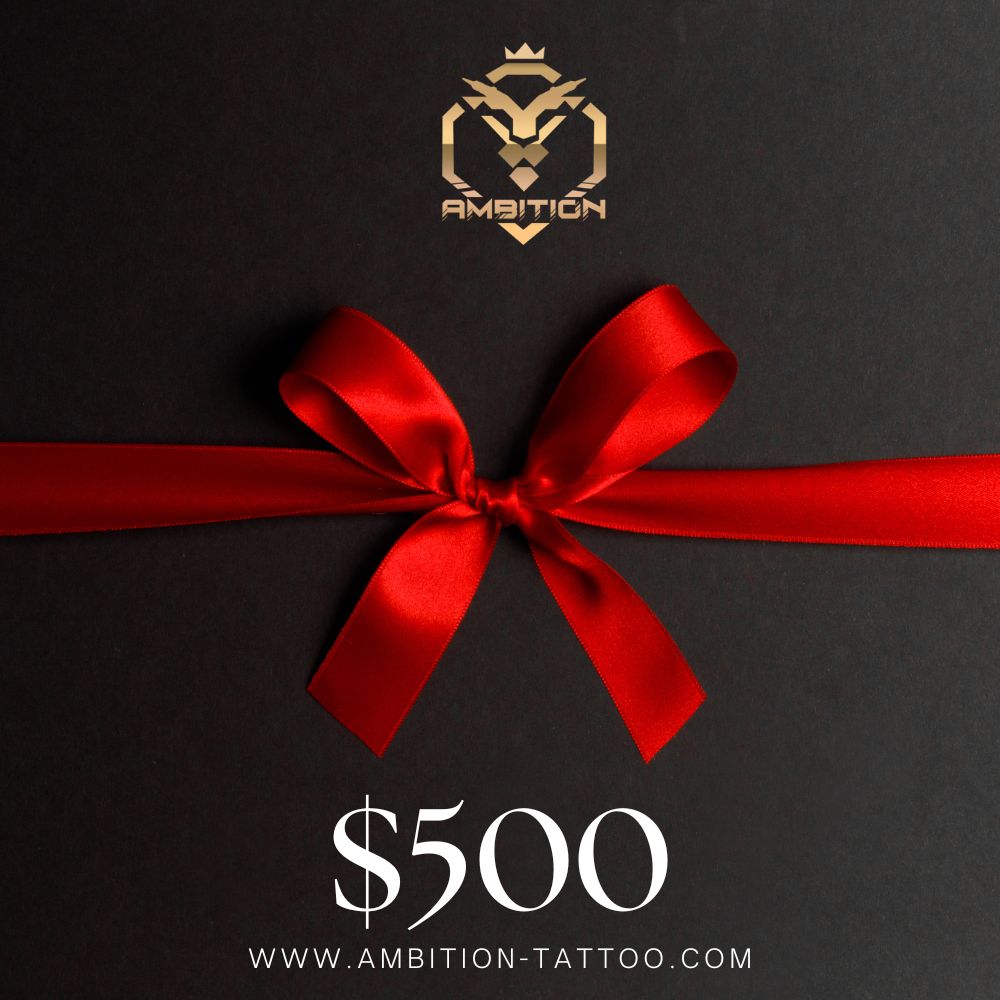Ambition Tattoo Gift Card
