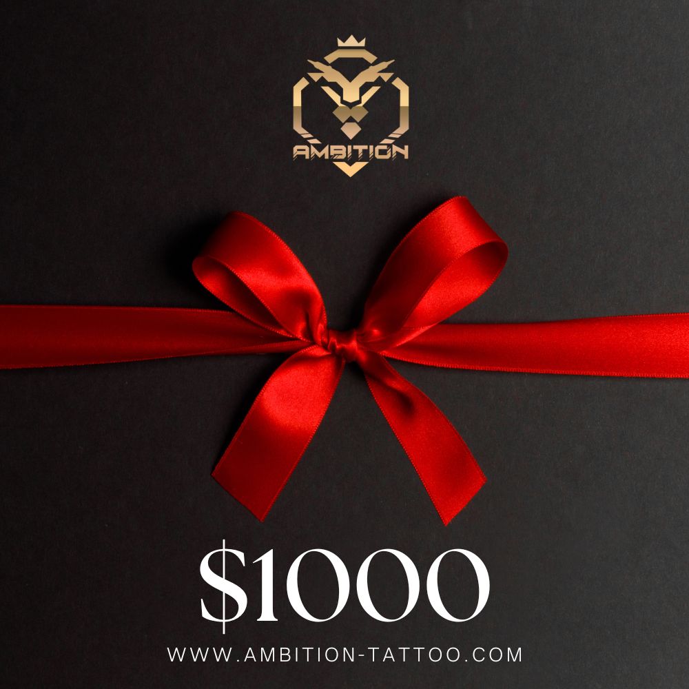 Ambition Tattoo Gift Card