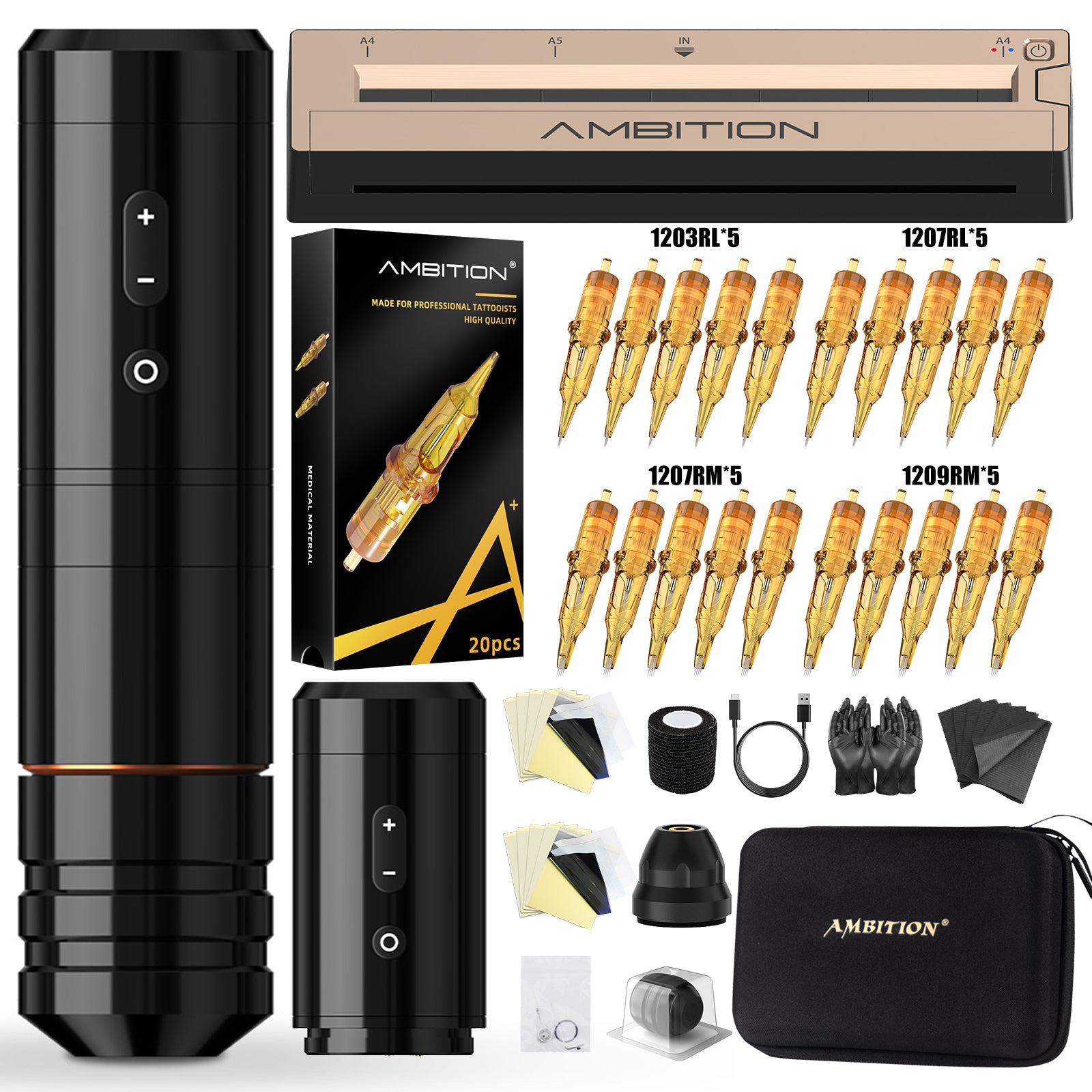 Ambition Tattoo Machine Kit