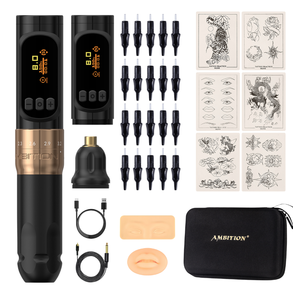 Ambition Sally 270 Wireless Tattoo Machine & SMP Machine