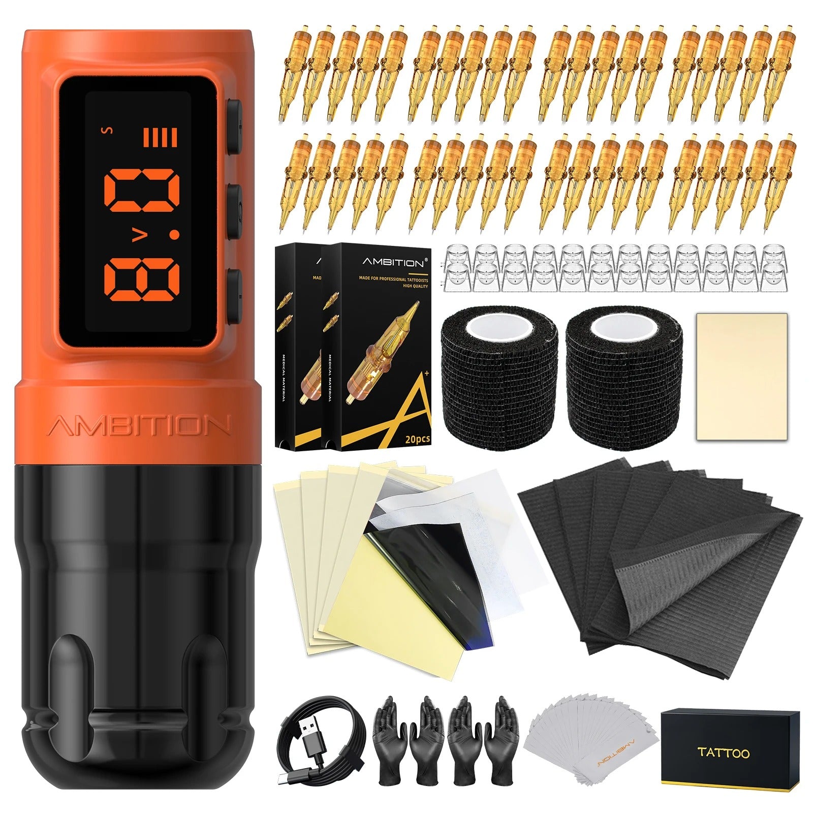 Ambition Bolt-X Wireless Tattoo Machine Pen