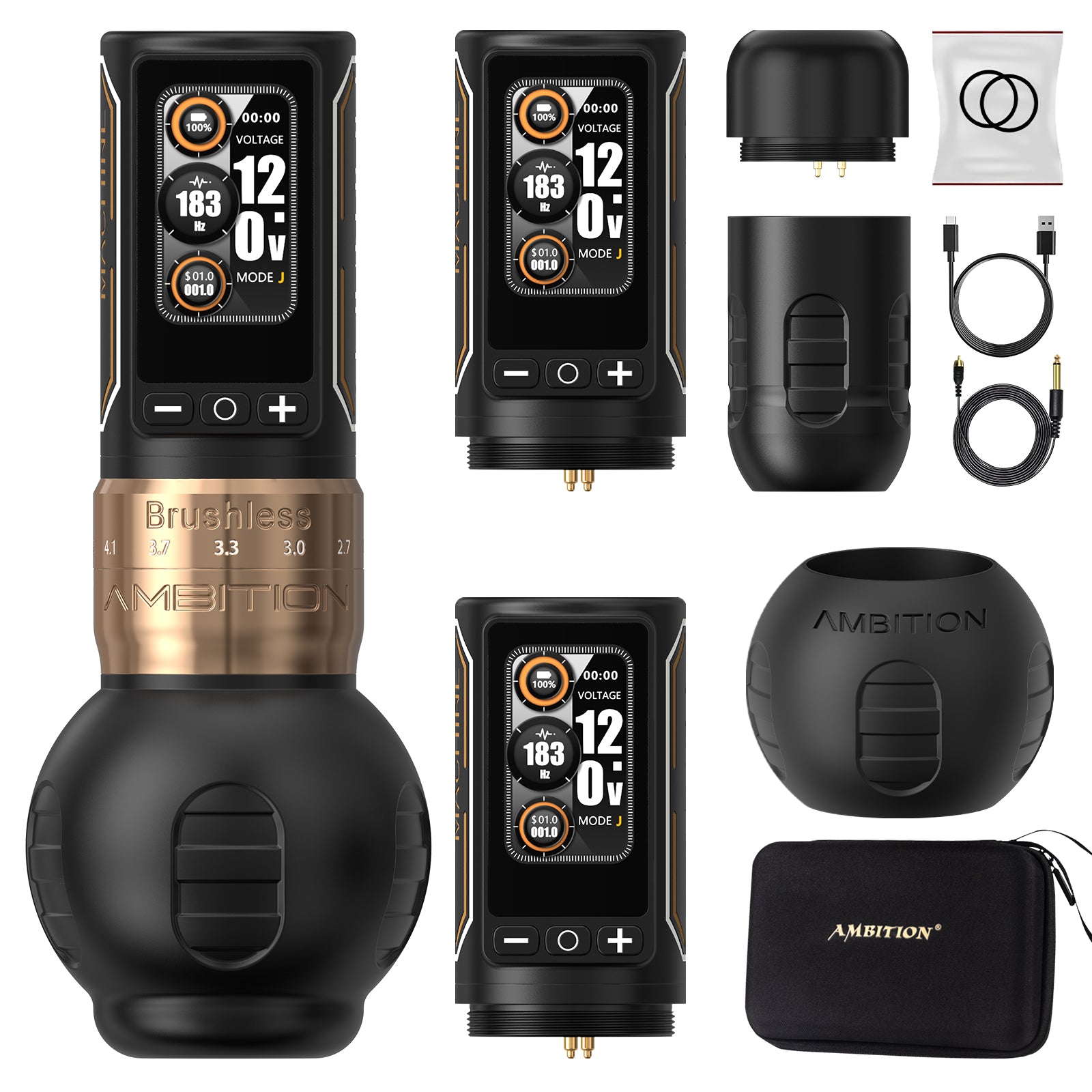 Ambition Ninja Max 280 Wireless Tattoo Machine