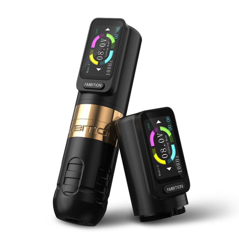 Ambition Zetton Wireless Tattoo Machine Pen Ambition Tattoo