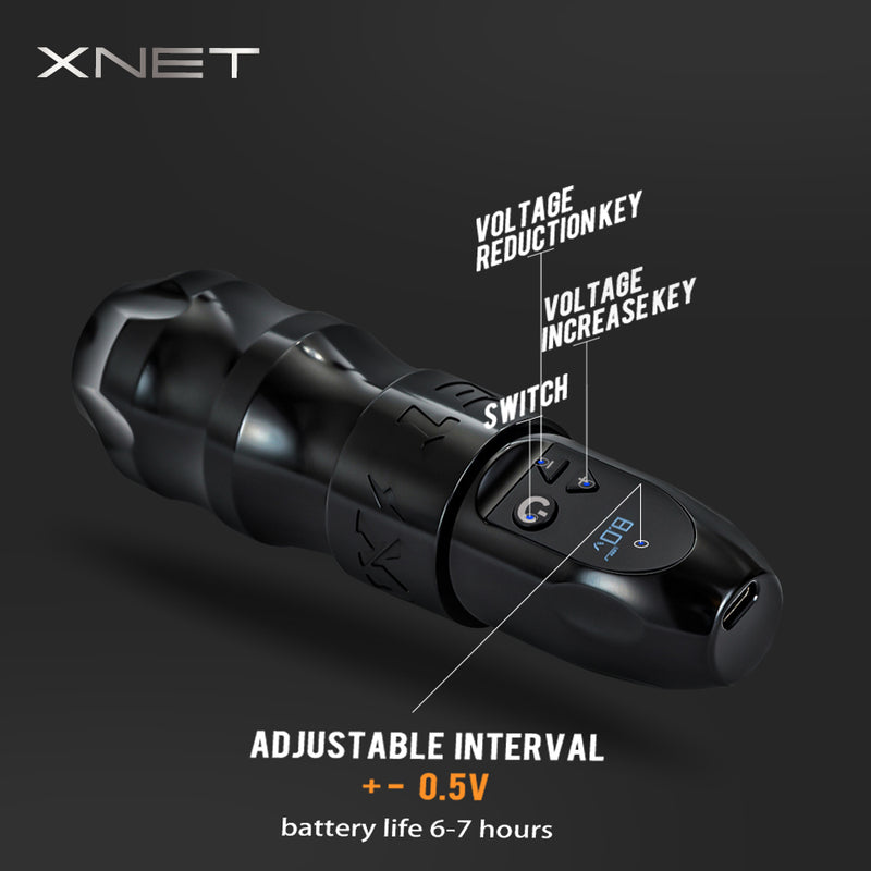 XNET Titan Wireless Tattoo Machine – Ambition Tattoo